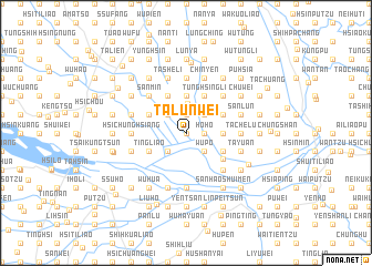 map of Ta-lun-wei