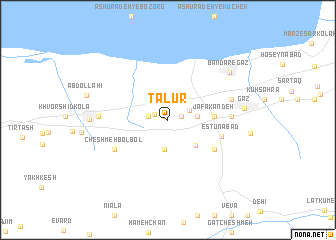 map of Tālūr