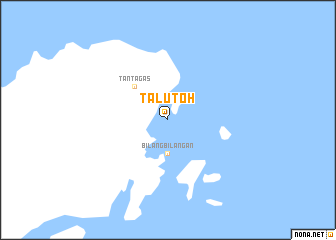 map of Talutoh