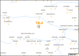 map of Talū