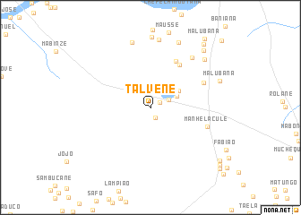 map of Talvene