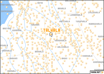 map of Talwāla