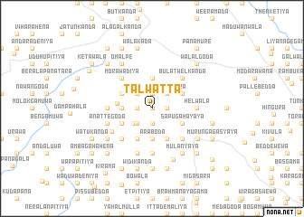 map of Talwatta