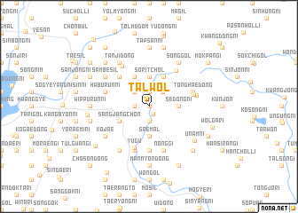 map of Talwŏl