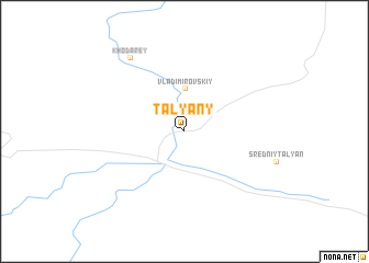 map of Tal\