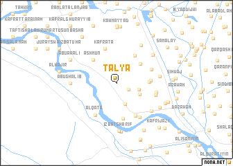 map of Ţalyā