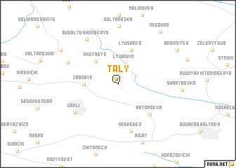 map of Taly