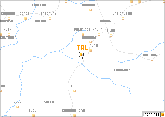 map of Tal