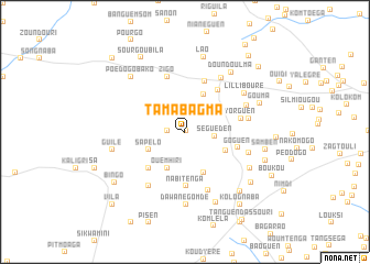 map of Tama Bagma