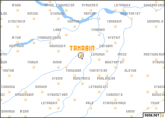 map of Tamabin