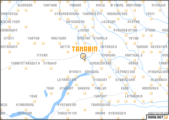 map of Tamabin