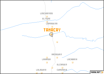 map of Tamacay