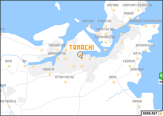 map of Tamachi