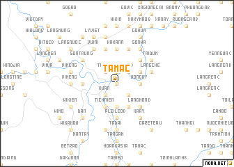 map of Tà Mac