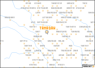 map of Tamadaw