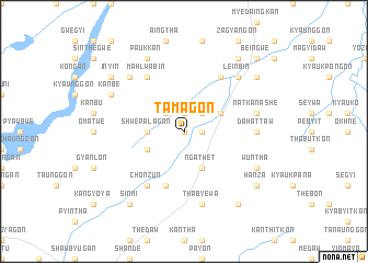 map of Tamagon