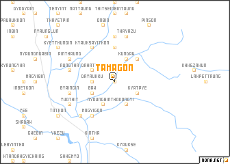 map of Tamagon