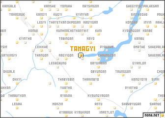 map of Tamagyi