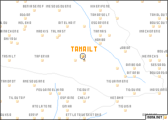 map of Tamaïlt