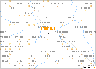 map of Tamaïlt