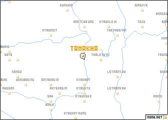 map of Tamakha