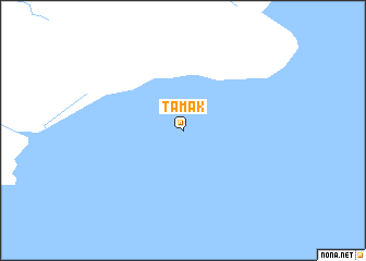 map of Tamak