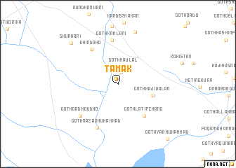 map of Tamak