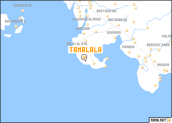 map of Tamalala