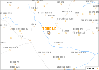 map of Tamala