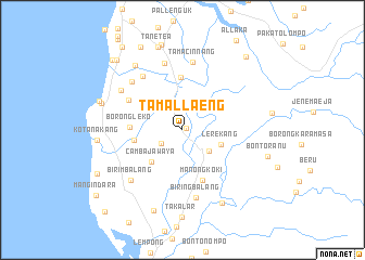 map of Tamallaeng