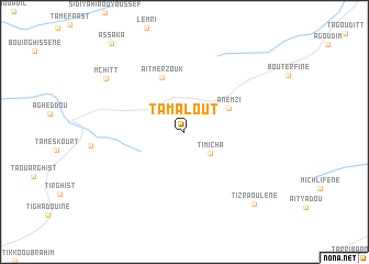 map of Tamalout