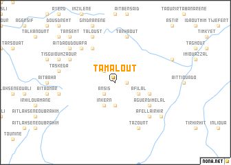 map of Tamalout