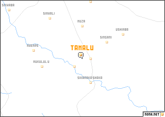 map of Tamalu