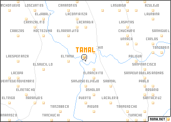 map of Tamal