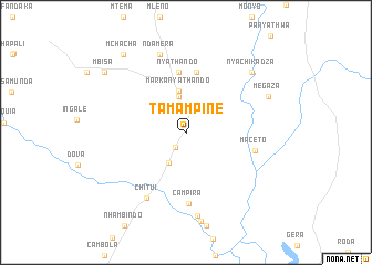 map of Tamampine