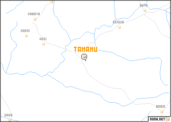 map of Tamamu