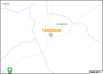 map of Tamanduá