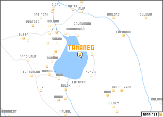 map of Tamaneg