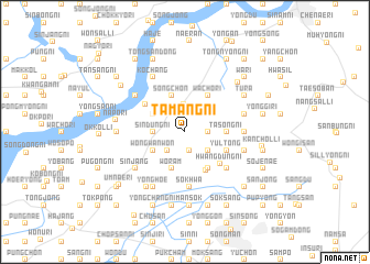 map of Tamang-ni