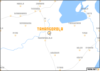 map of Tamangorola