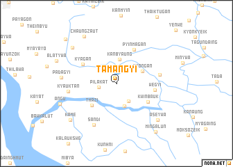 map of Tamangyi