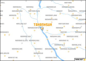 map of Ta Mānhsum