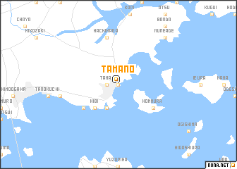 map of Tamano