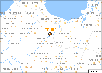 map of Taman