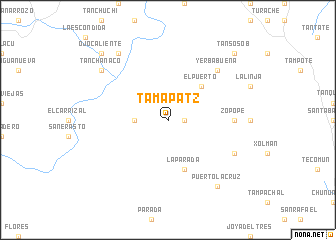 map of Tamapatz
