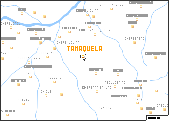 map of Tamaquela