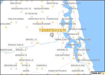 map of Tamaraikkeni