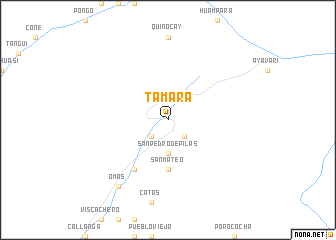 map of Tamará
