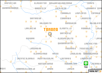 map of Támara