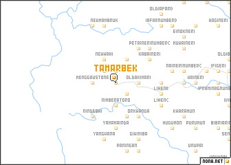 map of Tamarbek